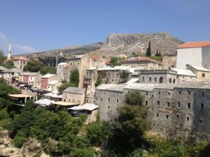 Muslim side of Mostar