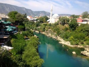 River leading into Mostar