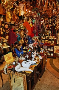 Tragicomica Mask Shop near Frari Church